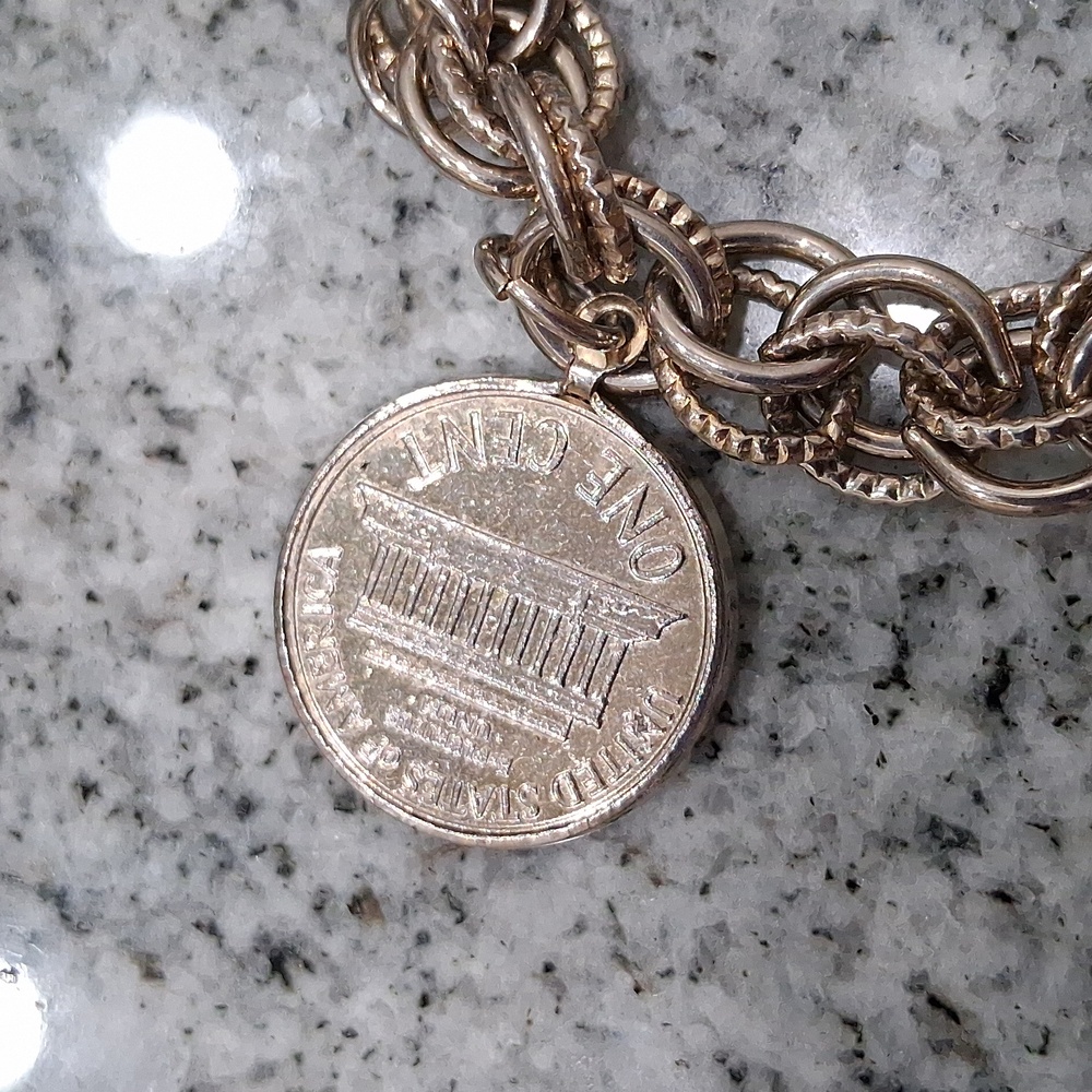 Vintage Charm Bracelet with Various Charms - Picture 5 of 5